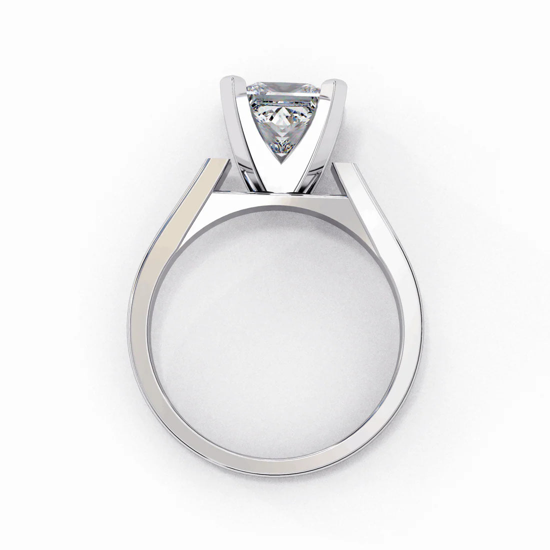 Timeless Design Perfect for Engagements and Special Occasions in 925 Silver (1CT)