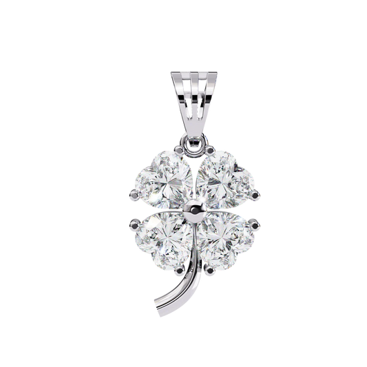 Exquisite Heart-Shaped Diamond Pendant | Timeless Elegance in 925 Silver | Romantic Minimalist Fine Jewelry