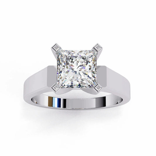 Timeless Design Perfect for Engagements and Special Occasions in 925 Silver (1CT)