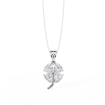 Exquisite Heart-Shaped Diamond Pendant | Timeless Elegance in 925 Silver | Romantic Minimalist Fine Jewelry